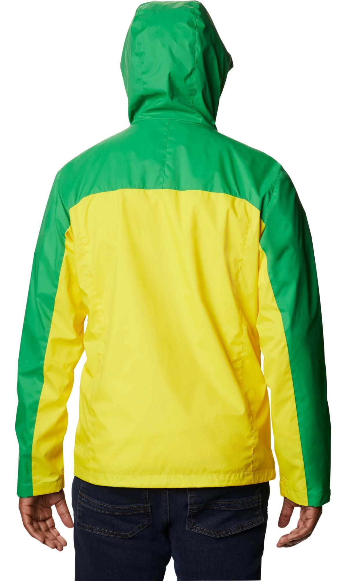 Columbia Men's Oregon Ducks Green Glennaker Storm Full-Zip Jacket 4 Columbia Men's Oregon Ducks Green Glennaker Storm Full-Zip Jacket - Image 2