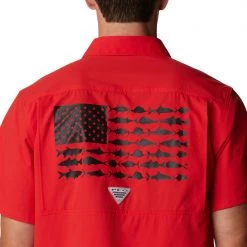 Columbia Men's Georgia Bulldogs Red Slack Tide Button-Down Shirt 11 Columbia Men's Georgia Bulldogs Red Slack Tide Button-Down Shirt -Columbia Sales Store unnamed file 3752