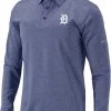 Columbia Men's Detroit Tigers Navy Pin High Long Sleeve Polo -Columbia Sales Store unnamed file 3782