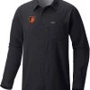 Columbia Men's Baltimore Orioles Black Slack Tide Long Sleeve T-Shirt