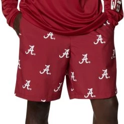 Columbia Men's Alabama Crimson Tide Crimson Backcast II Printed Performance Shorts -Columbia Sales Store unnamed file 3852