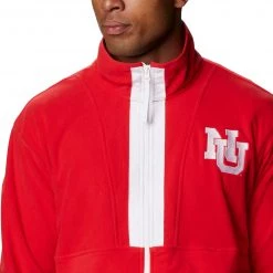 Columbia Men's Nebraska Cornhuskers Scarlet Back Bowl Full-Zip Fleece Jacket -Columbia Sales Store unnamed file 3857
