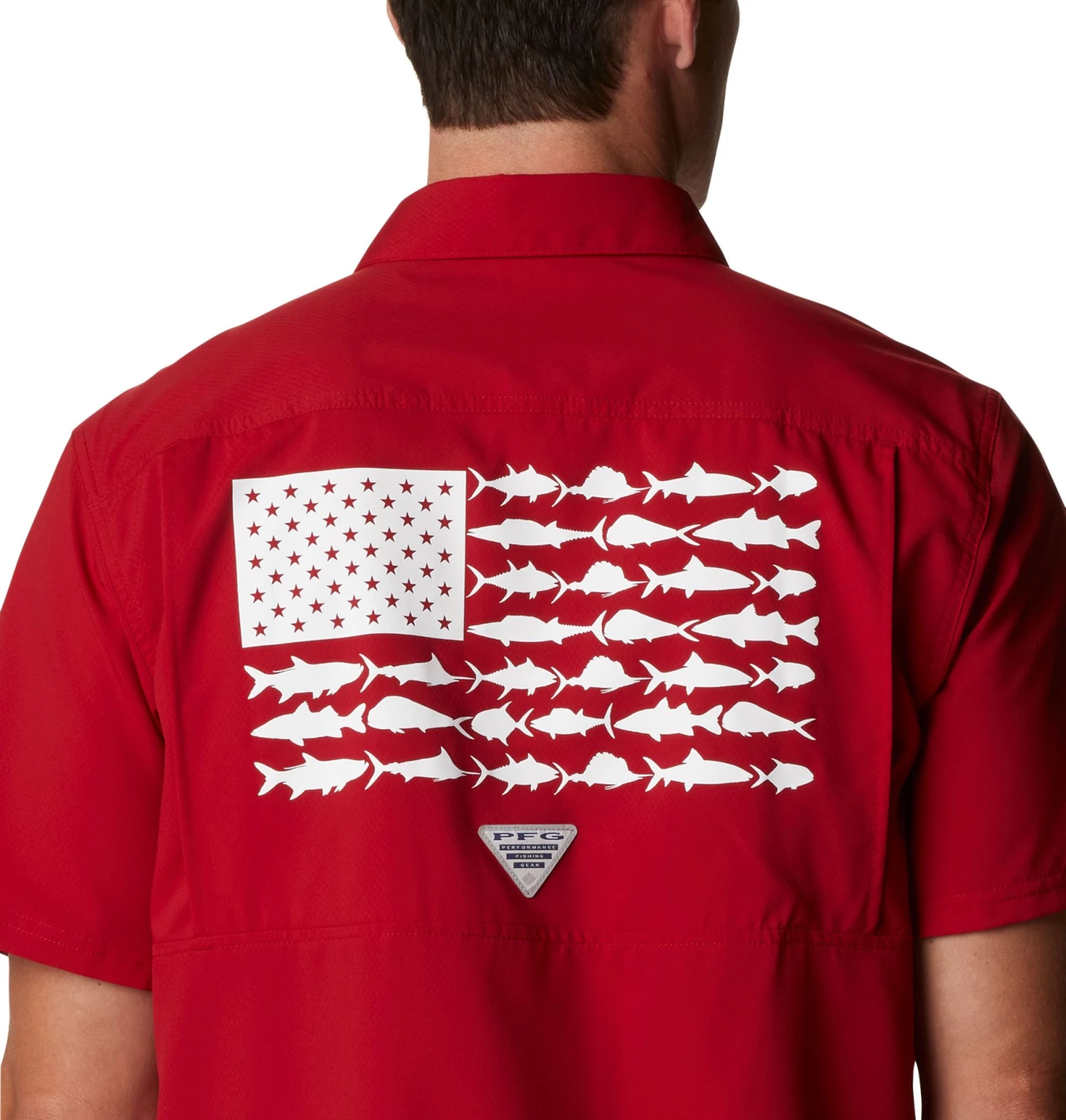 Columbia Men's Alabama Crimson Tide Crimson Slack Tide Button-Down Shirt 6 Columbia Men's Alabama Crimson Tide Crimson Slack Tide Button-Down Shirt - Image 4