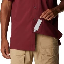 Columbia Men's Florida State Seminoles Garnet Slack Tide Button-Down Shirt -Columbia Sales Store unnamed file 3872