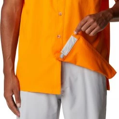Columbia Men's Tennessee Volunteers Tennessee Orange Slack Tide Button-Down Shirt -Columbia Sales Store unnamed file 3883