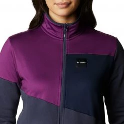 Columbia Women's Columbia Lodge Hybrid Full Zip Jacket Mineral Pink/malbec -Columbia Sales Store unnamed file 389