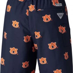 Columbia Men's Auburn Tigers Blue Backcast II Printed Performance Shorts -Columbia Sales Store unnamed file 3893