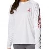 Columbia Women's Alabama Crimson Tide White Tidal Long Sleeve T-Shirt -Columbia Sales Store unnamed file 3903