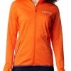 Columbia Women's Clemson Tigers Orange Sapphire Trail Full-Zip Jacket -Columbia Sales Store unnamed file 3910