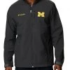 Columbia Men's Michigan Wolverines Grey Flanker Full-Zip Fleece Jacketv -Columbia Sales Store unnamed file 3914