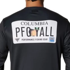 Columbia Men's Terminal Tackle PFG License Plate Short Sleeve Shirt White/tx 12 Columbia Men's Terminal Tackle PFG License Plate Short Sleeve Shirt White/tx -Columbia Sales Store unnamed file 3924