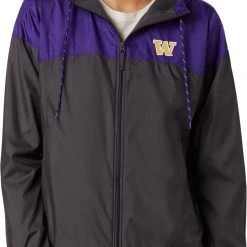 Columbia Women's Washington Huskies Purple/Black CLG Flash Forward Lined Jacket