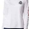 Columbia Women's Ohio State Buckeyes Tidal Long Sleeve White T-Shirt -Columbia Sales Store unnamed file 3928
