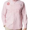 Columbia Men's Ohio State Buckeyes Scarlet Long Sleeve Tamiami Shirt -Columbia Sales Store unnamed file 3931