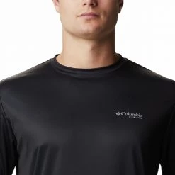 Columbia Men's PFG Terminal Tackle Fish Flag Long Sleeve Shirt Cool Grey/california -Columbia Sales Store unnamed file 3940