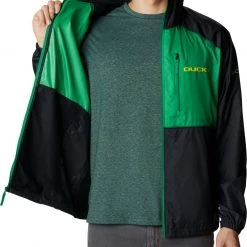Columbia Men's Oregon Ducks Black Flash Forward Full-Zip Jacket 10 Columbia Men's Oregon Ducks Black Flash Forward Full-Zip Jacket -Columbia Sales Store unnamed file 3947