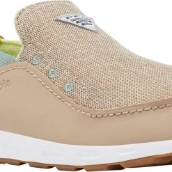 Columbia Men's PFG Bahama Vent Hightide Slip-On Boat Shoes Ancient Fossil