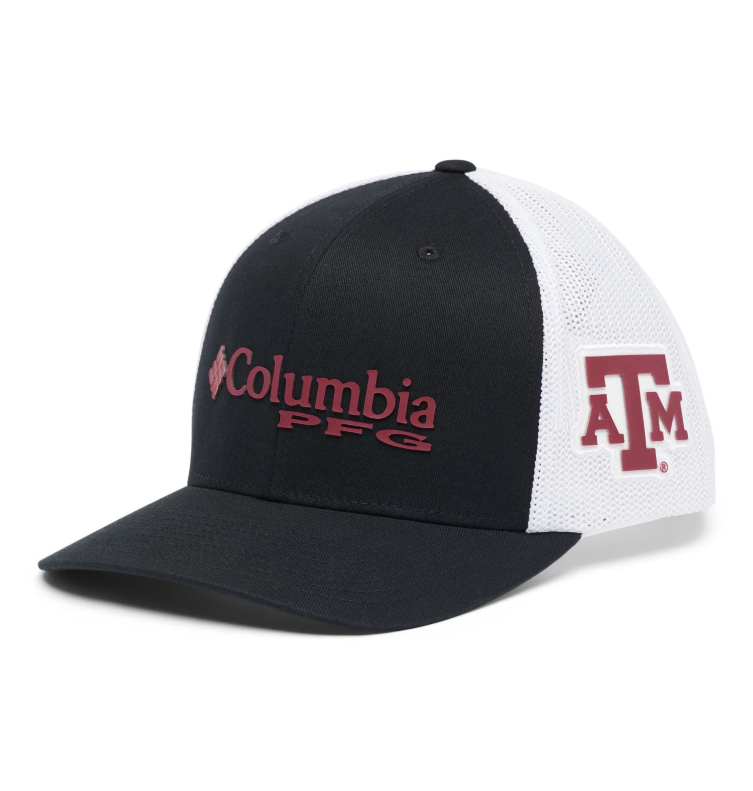 Columbia Men's Texas A&M Aggies PFG Mesh Adjustable Trucker Hat 3 Columbia Men's Texas A&M Aggies PFG Mesh Adjustable Trucker Hat