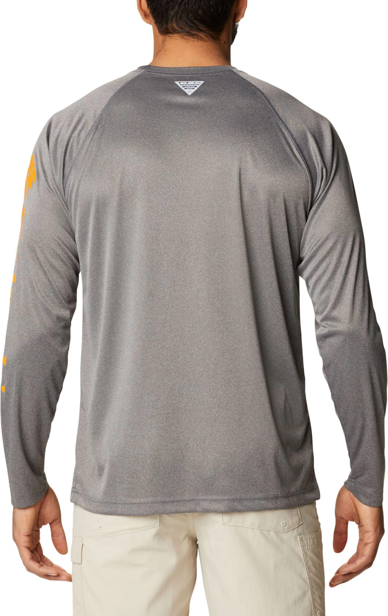 Columbia Men's Tennessee Volunteers Grey Terminal Tackle Long Sleeve T-Shirt 7 Columbia Men's Tennessee Volunteers Grey Terminal Tackle Long Sleeve T-Shirt - Image 5