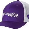 Columbia Men's Kansas State Wildcats Purple PFG Mesh Adjustable Hat -Columbia Sales Store unnamed file 3987
