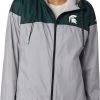 Columbia Women's Michigan State Spartans Green/Grey CLG Flash Forward Lined Jacket -Columbia Sales Store unnamed file 4063