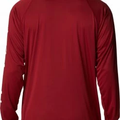 Columbia Men's South Carolina Gamecocks Garnet Terminal Tackle Long Sleeve T-Shirt -Columbia Sales Store unnamed file 4074
