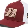 Columbia Men's Florida State Seminoles Garnet PFG Flag Mesh Fitted Hat -Columbia Sales Store unnamed file 4078