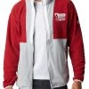 Columbia Men's Oklahoma Sooners Crimson Back Bowl Full-Zip Fleece Jacket