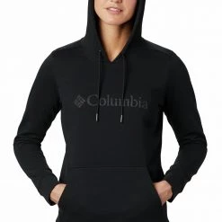 Columbia Women's Logo Hoodie Black -Columbia Sales Store unnamed file 410