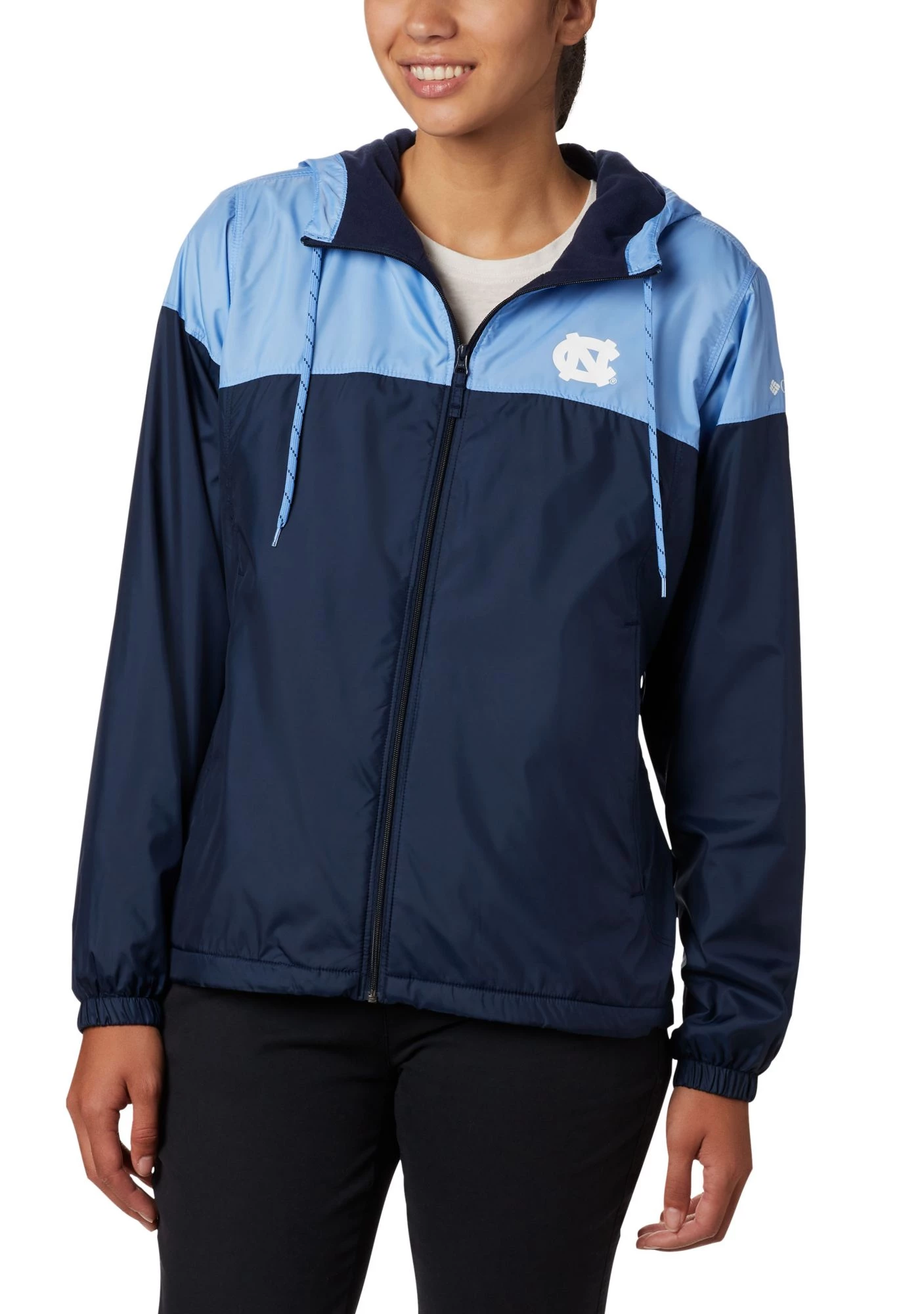 Columbia Women's North Carolina Tar Heels Navy Flash Forward Lined Jacket 3 Columbia Women's North Carolina Tar Heels Navy Flash Forward Lined Jacket