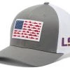 Columbia Men's LSU Tigers Grey PFG Fish Flag Mesh Fitted Hat 2 Columbia Men's LSU Tigers Grey PFG Fish Flag Mesh Fitted Hat -Columbia Sales Store unnamed file 4128