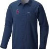 Columbia Men's Los Angeles Angels Navy Slack Tide Long Sleeve T-Shirt -Columbia Sales Store unnamed file 4136