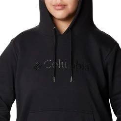 Columbia Women's Logo Hoodie Black -Columbia Sales Store unnamed file 415