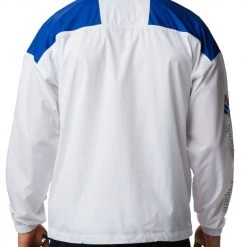 Columbia Men's Kentucky Wildcats Santa Ana Quarter-Zip Anorak White Jacket -Columbia Sales Store unnamed file 4165