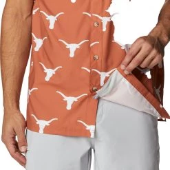 Columbia Men's Texas Longhorns Burnt Orange Super Slack Button Down Shirt 9 Columbia Men's Texas Longhorns Burnt Orange Super Slack Button Down Shirt -Columbia Sales Store unnamed file 4168