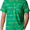 Columbia Men's Oregon Ducks Green Super Slack Tide Button Down Shirt -Columbia Sales Store unnamed file 4195
