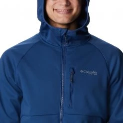 Columbia Mens' Terminal Stretch Softshell Hooded Jacket Metal -Columbia Sales Store unnamed file 42