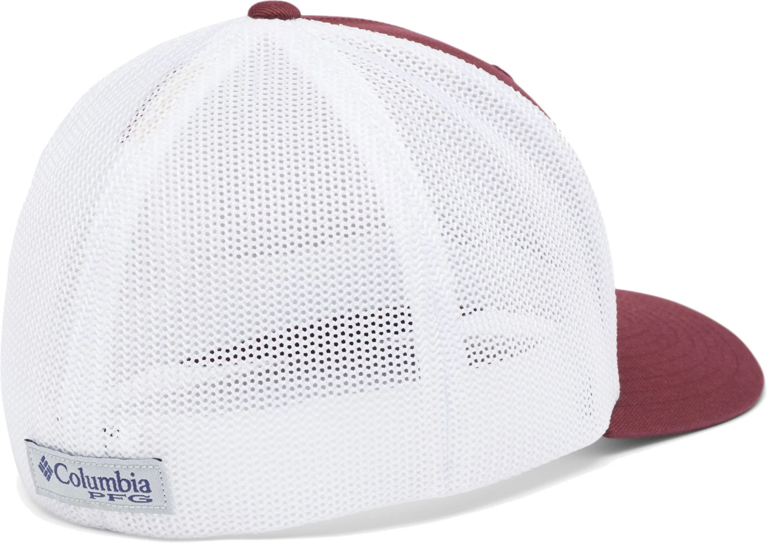 Columbia Men's Texas A&M Aggies Maroon PFG Flag Mesh Fitted Hat 4 Columbia Men's Texas A&M Aggies Maroon PFG Flag Mesh Fitted Hat - Image 2