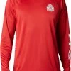 Columbia Men's Ohio State Buckeyes Scarlet Terminal Tackle Long Sleeve T-Shirt -Columbia Sales Store unnamed file 4207