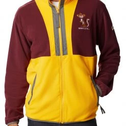 Columbia Men's Minnesota Golden Gophers Maroon Back Bowl Full-Zip Fleece Jacket