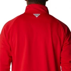 Columbia Men's Nebraska Cornhuskers Scarlet PFG Terminal Tackle Quarter-Zip Pullover Shirt -Columbia Sales Store unnamed file 4256