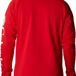 Columbia Men's Nebraska Cornhuskers Scarlet PFG Terminal Tackle Quarter-Zip Pullover Shirt -Columbia Sales Store unnamed file 4257