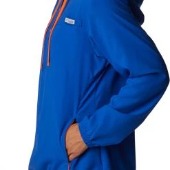 Columbia Women's Florida Gators Blue PFG Tamiami Quarter-Snap Long Sleeve Hooded Shirt 8 Columbia Women's Florida Gators Blue PFG Tamiami Quarter-Snap Long Sleeve Hooded Shirt -Columbia Sales Store unnamed file 4259