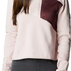 Columbia Women's Lodge Hybrid Pullover Black Heather/black