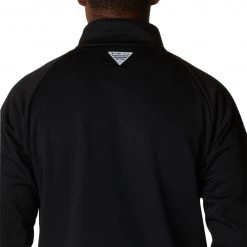 Columbia Men's Oregon Ducks Black PFG Terminal Tackle Quarter-Zip Pullover Shirt -Columbia Sales Store unnamed file 4285