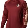 Columbia Men's Florida State Seminoles Garnet Terminal Tackle Long Sleeve T-Shirt -Columbia Sales Store unnamed file 4289