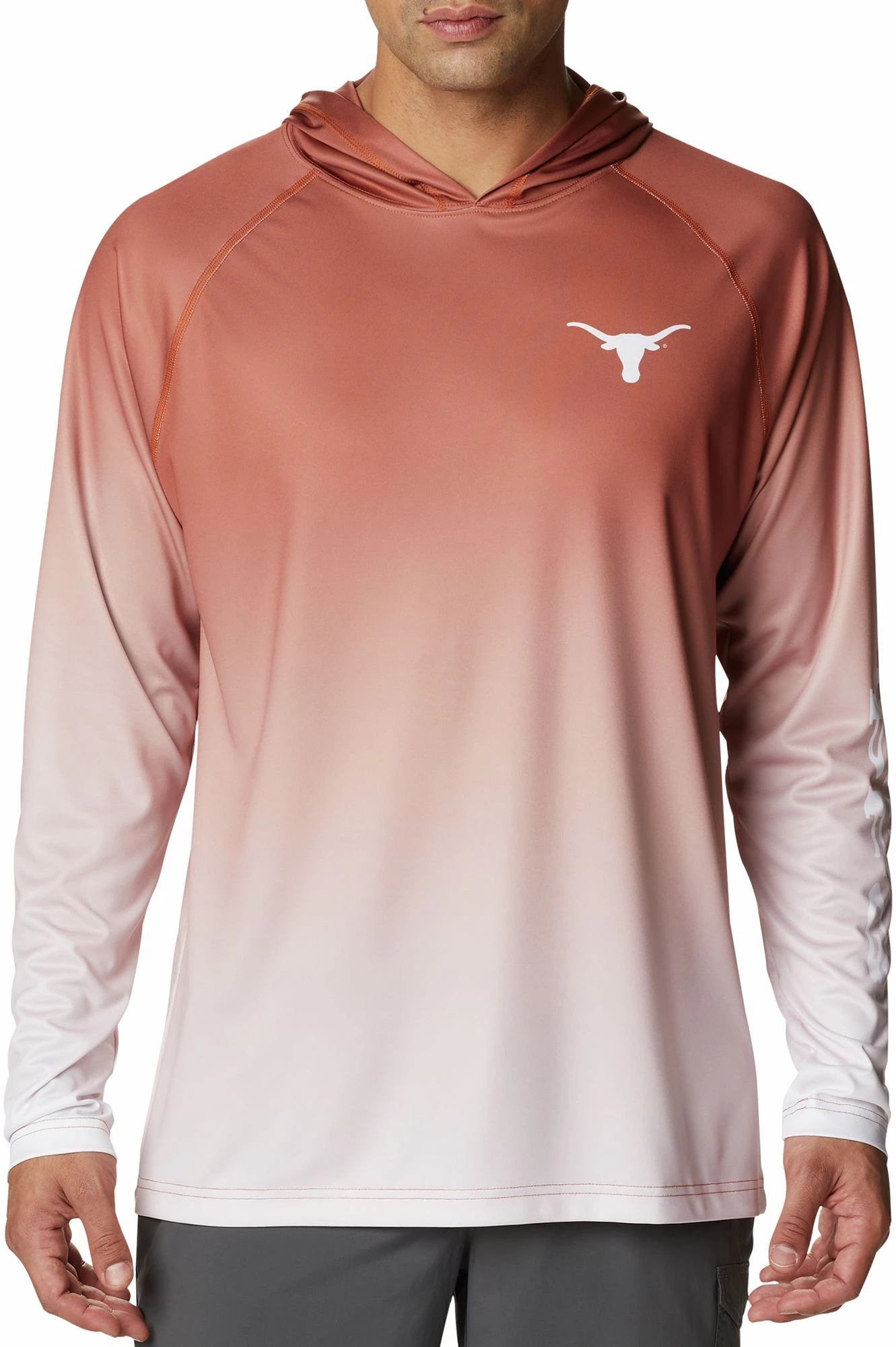 Columbia Men's Texas Longhorns Burnt Orange CLG Super Terminal Tackle™ Hoodie 3 Columbia Men's Texas Longhorns Burnt Orange CLG Super Terminal Tackle™ Hoodie