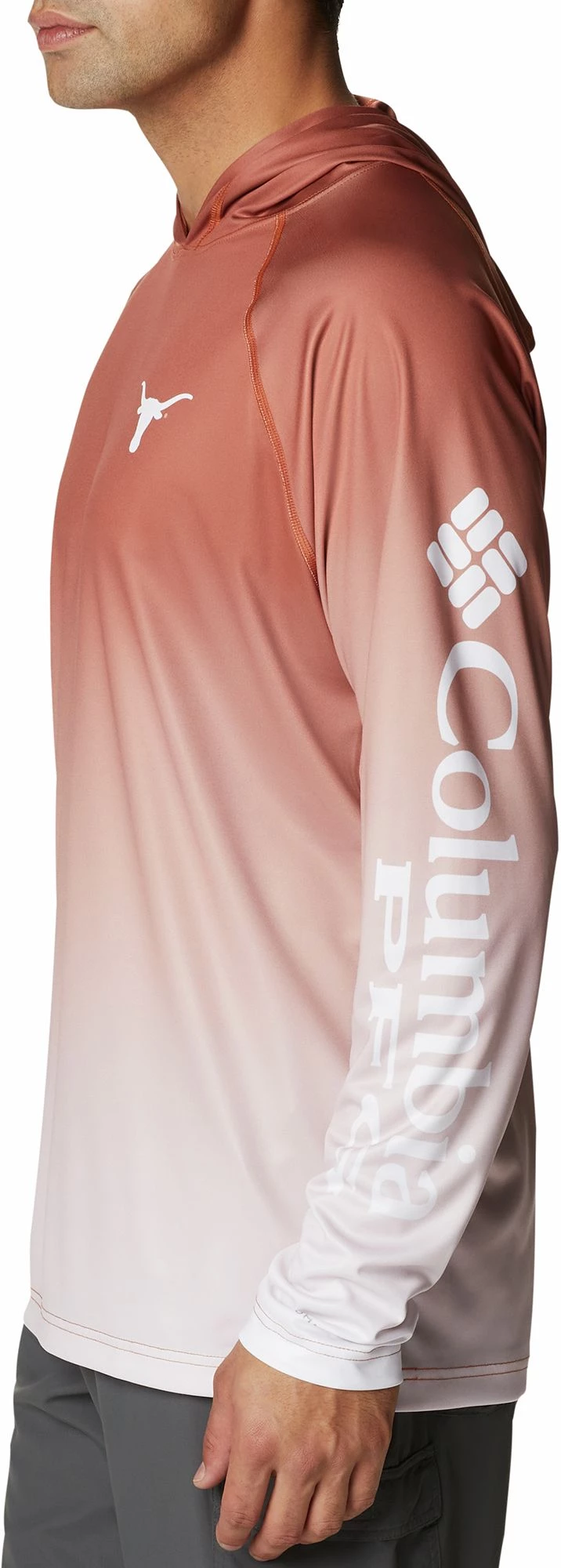 Columbia Men's Texas Longhorns Burnt Orange CLG Super Terminal Tackle™ Hoodie 5 Columbia Men's Texas Longhorns Burnt Orange CLG Super Terminal Tackle™ Hoodie - Image 3