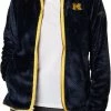 Columbia Women's Michigan Wolverines Blue Fire Side Sherpa Full-Zip Jacket -Columbia Sales Store unnamed file 4307