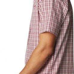 Columbia Men's Alabama Crimson Tide Crimson Rapid Rivers Button Down Shirt -Columbia Sales Store unnamed file 4316